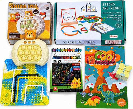 Calm Kids Sensory Kit Green/Yellow