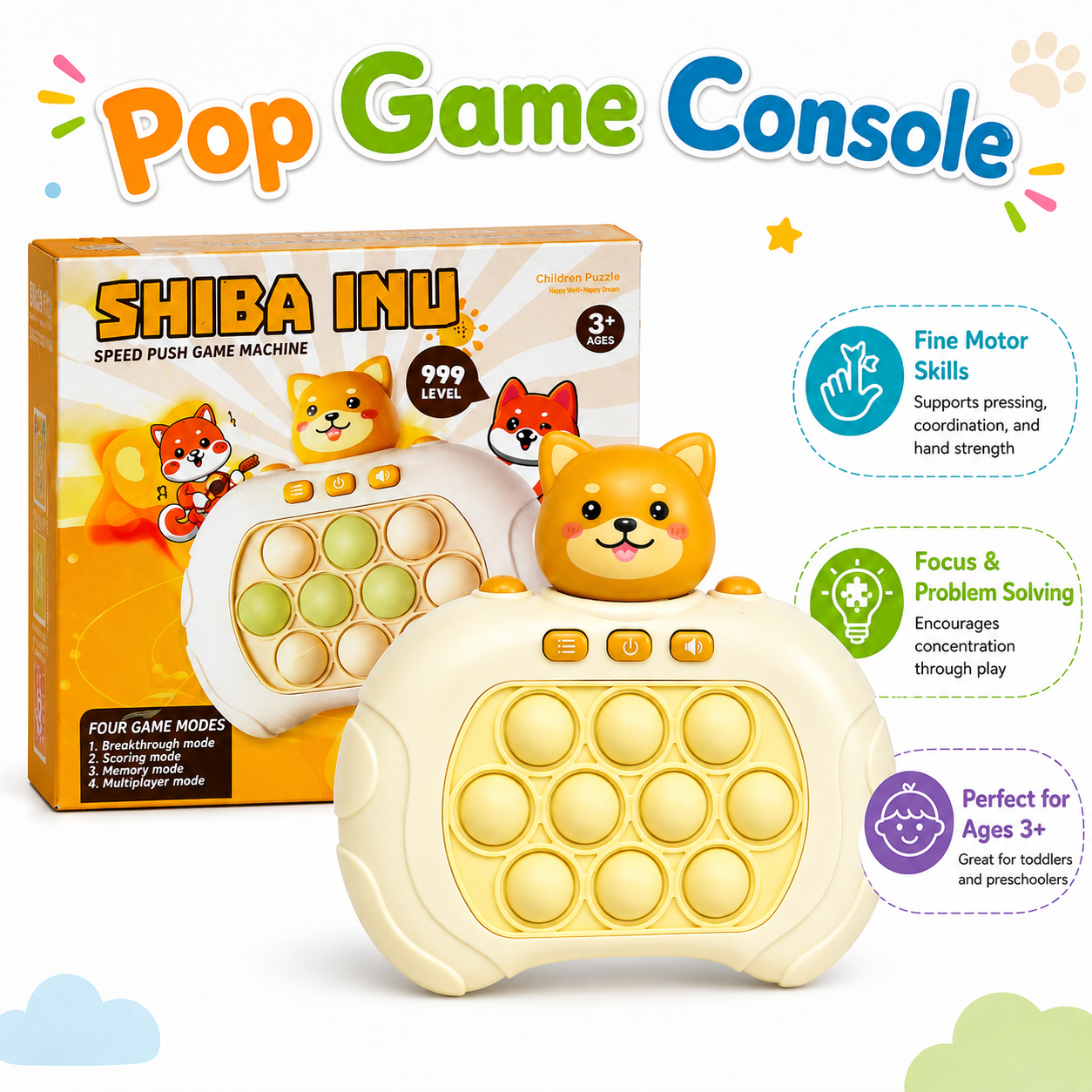 Calm Kids Sensory Kit (Green/Yellow) — Screen-Free Activity Box for Kids Ages 3+ | 6-Piece Busy Set